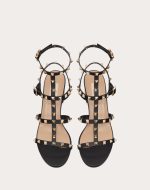 ROCKSTUD CALFSKIN ANKLE STRAP SANDAL 60 MM - Image 5